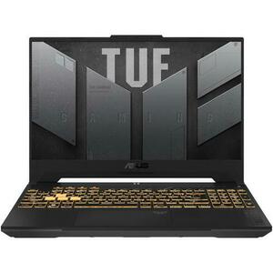 Laptop Gaming ASUS TUF F15 FX507ZI4 (Procesor Intel® Core™ i7-12700H (24M Cache, up to 4.70 GHz) 15.6inch FHD 144Hz, 16GB, 1TB SSD, nVidia GeForce RTX 4070 @8GB, Negru/Gri) imagine