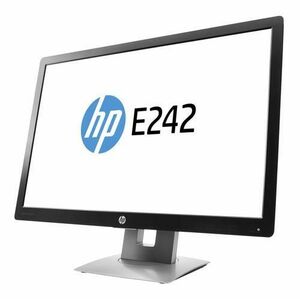 Monitor refurbished HP EliteDisplay E242, 24 Inch IPS, 1920 x 1200, VGA, Display Port, HDMI, USB imagine