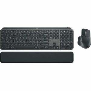 Kit Tastatura + Mouse Wireless Logitech MX Keys Combo for Business Gen 2 Graphite (Negru) imagine