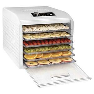 Deshidratator de alimente Sencor SFD6500WH, 5 programe automate, Display LED (Alb) imagine