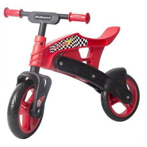 Bicicleta Copii Polisport Balance Bike Off-Road, Greutate suportata25 Kg (Rosu/Negru) imagine