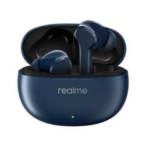 Casti True Wireless Realme T110, Bluetooth, AI ENC, Google Fast Pair, Control tactil, IPX5 (Albastru) imagine