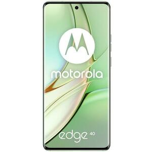 Telefon Mobil Motorola Edge 40, Procesor Mediatek Dimensity 8020, P-OLED 6.55inch, 8GB RAM, 256GB Flash, Camera Duala 50 + 13MP, Wi-Fi, 5G, Dual Sim, Android (Verde) imagine