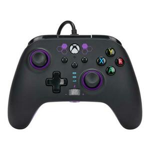 Controller PowerA EnWired Cu fir pentru Xbox Series X/S, Xbox One, PC, 3, 5 mm Purple Hex imagine