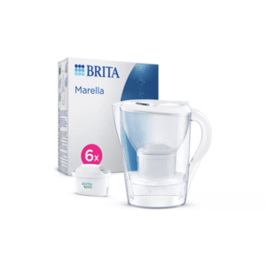 Cana filtranta Brita Marella Cool Maxtra + 6 filtre Maxtra Pro All-In-1 (Alb) imagine