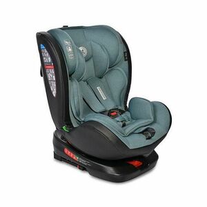 Scaun auto pentru copii Lorelli Nebula, i-Size, Isofix, R129, rotativ 360 grade, 0 luni-12 ani, 40-150 cm, pozitie de somn, rear facing, reglabil, sistem antibasculare, materiale premium, Albastru imagine