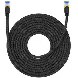 Patch Cord Baseus B0013320B111-08, Cat7, UTP, 15m, Negru imagine