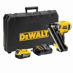 Pistol pentru batut cuie DeWalt DCN692P2-QW, 2 acumulatori Li-Ion, 18 V, 5.0 Ah, 50-90 mm, incarcator, Valiza imagine