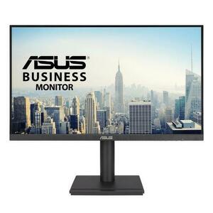 Monitor IPS LED ASUS 27inch VA27DQFS, Full HD (1920 x 1080), VGA, HDMI, DisplayPort, Pivot, Boxe, 100 Hz, 1 ms (Negru) imagine