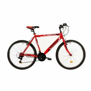 Bicicleta Mtb Dhs 2603, roti 26 Inch, cadru otel 530 mm, Rosu imagine