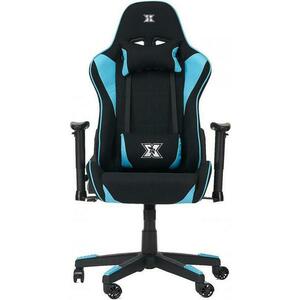 Scaun gaming Serioux Torin, reglabil (Negru/Albastru) imagine