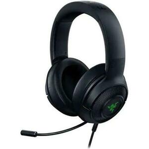 Casti Gaming Razer Kraken V3 X, Microfon, Iluminare Chroma RGB, USB (Negru) imagine