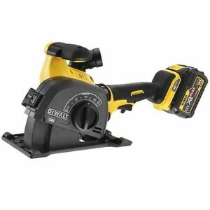 Masina de canelat, DeWALT, 125 mm, 54V, Li-lon 2x6.0Ah, XR FLEXVOLT, Galben imagine