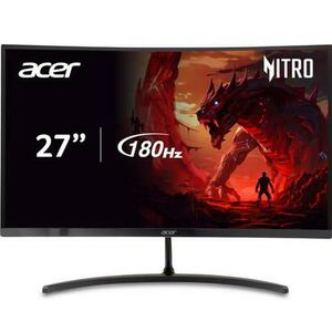 Monitor Gaming VA LED Acer Nitro 27inch ED273US3, QHD (2560 x 1440), HDMI, DisplayPort, 180 Hz, 1 ms (Negru) imagine