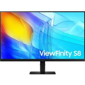 Monitor VA LED Samsung 27inch LS27D800EAUXEN, UHD (3840 x 2160), HDMI, DisplayPort, Pivot (Negru) imagine