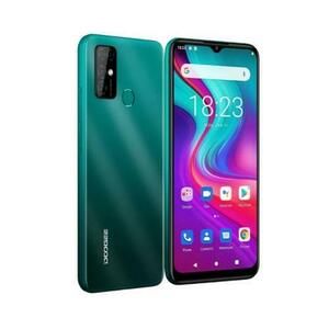 Telefon Mobil Doogee X96 Pro, Procesor Unisoc SC9863A, IPS LCD 6.52inch, 4GB RAM, 64GB Flash, Camera Quad 13 + 2 + 2 + 2 MP, Wi-Fi, 4G, Dual Sim, Android (Verde) imagine