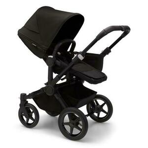 Carucior Bugaboo Donkey 5 Mono Black/Midnight Black, 0 - 4 ani imagine