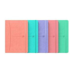 Caiet cu elastic OXFORD Signature Smart Journal, A5, 80 file-90g/mp, Scribzee, dictando imagine