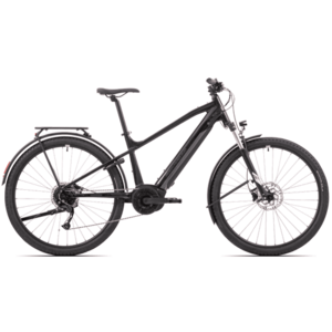 Bicicleta Electrica Rock Machine Torrent e50-29 B Touring, roti 29inch, cadru 19.0inch L, autonomie 100km, motor 250W, baterie 36V/500 Wh (Negru) imagine