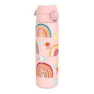 Sticla apa pentru copii Ion8 Rainbows Slim, inox, 600ml imagine