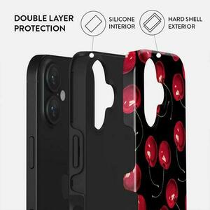 Husa Burga Dual Layer Cherrybomb pentru iPhone 16 imagine