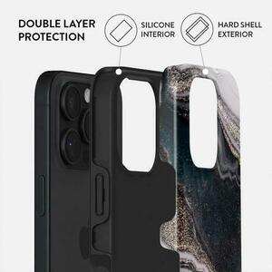 Husa Dual Layer Magic Night Burga pentru iPhone 16 Pro Max, Multicolor imagine