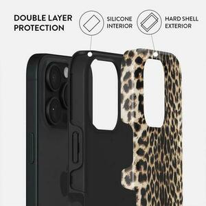 Husa Dual Layer Player Burga pentru iPhone 16 Pro, Multicolor imagine