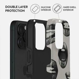 Husa Dual Layer Next Mistake Burga pentru iPhone 16 Pro Max, Gri imagine