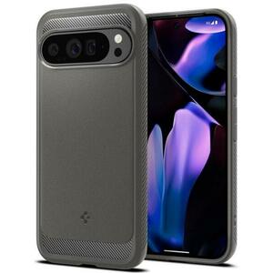 Husa pentru Google Pixel 9 Pro XL, Spigen, Rugged Armor, Gri imagine