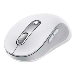 Mouse Wireless Baseus F02, Bluetooth/Wi-Fi, 4000 DPI (Alb) imagine