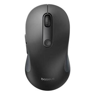 Mouse Wireless Baseus F02, Bluetooth/Wi-Fi, 4000 DPI (Negru) imagine