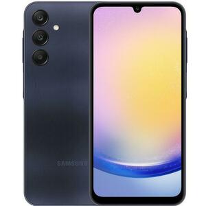 Telefon mobil Samsung Galaxy A25, Procesor Exynos 1280 Octa-Core, Super AMOLED Capacitiv touchscreen 6.5inch, 8GB RAM, 256GB Flash, Camera Tripla 50+8+2MP, 5G, Wi-Fi, Dual SIM, Android (Albastru inchis/Non-Eu) imagine