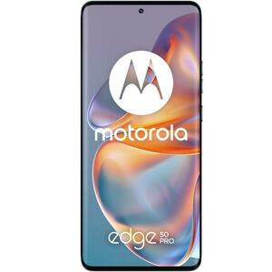 Telefon Mobil Motorola Edge 50 Pro, Procesor Qualcomm Snapdragon 7 Gen 3, P-OLED 6.7inch, 12GB RAM, 512GB Flash, Camera Tripla 50 + 10 + 13 MP, Wi-Fi, 5G, Dual Sim, Android (Albastru) imagine