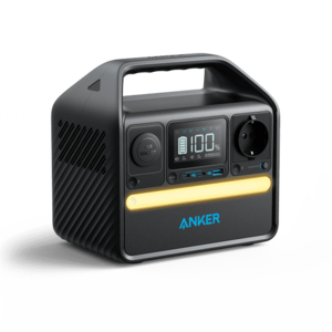 Statie de alimentare portabila Anker PowerHouse 522, 299Wh, 300W, 230V, LED, AC, USB-C, USB-A imagine