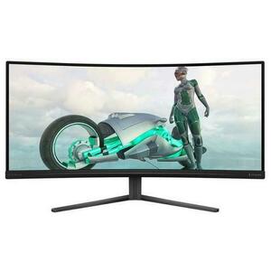 Monitor Gaming VA LED Philips 34inch 34M2C3500L/00, WQHD (3440 X 1440), HDMI, DisplayPort, Ecran curbat, 180 Hz, 0.03 ms (Negru) imagine