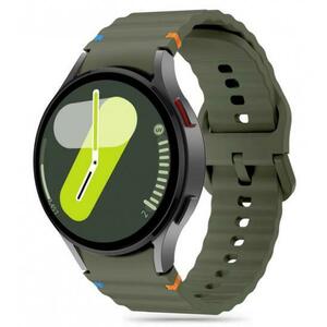 Curea Tech-Protect Silicone Sport pentru Samsung Galaxy Watch7 / Watch FE / Watch6 / Watch5 / Watch4 Series, Verde imagine