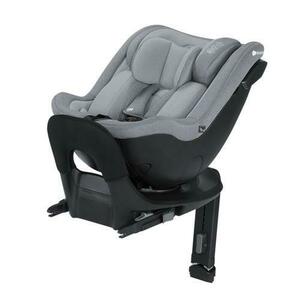 Scaun auto KinderKraft I-GUARD Cool Grey, i-Size R129, 0 - 4 ani, imagine