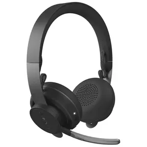 Casti Logitech MSFT Zone Wireless Negru imagine