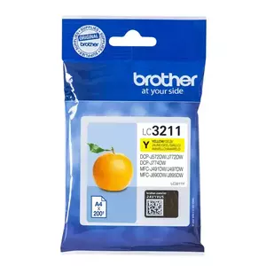 Cartus Inkjet Brother LC3211Y 200 pagini Yellow imagine