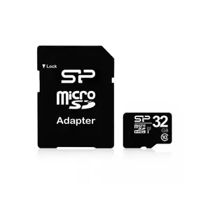 Card de memorie Silicon Power SDHC 32GB Clasa 10 + adaptor imagine