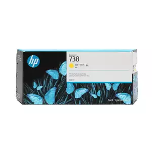 Cartus Inkjet HP DesignJet 738 300ml Yellow imagine