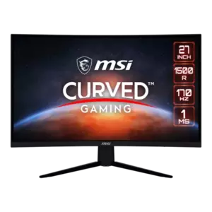 Monitor LED MSI G273CQ 27" Curbat WQHD 170Hz Black imagine