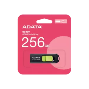 Flash Drive A-Data UC300 256GB USB 3.2 Gen1 Type-C Black imagine