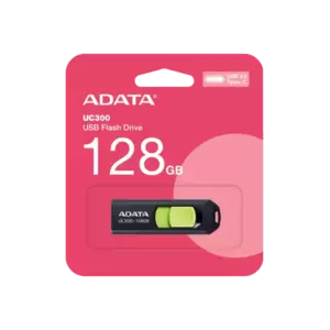 Flash Drive A-Data UC300 128GB USB 3.2 Gen1 Type-C Black imagine