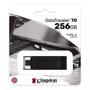 Flash Drive Kingston DataTraveler 70 256GB USB 3.2 Type-C imagine