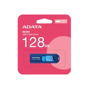 Flash Drive A-Data UC300 128GB USB 3.2 Gen1 Type-C Blue imagine