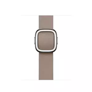 Curea Smartwatch Apple pentru Apple Watch 41mm Band: Tan Modern Buckle - Small imagine