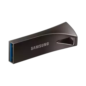 Flash Drive Samsung BAR Plus MUF-64BE4/APC 64GB USB 3.1 Gen1 Type-A Titan Gray imagine