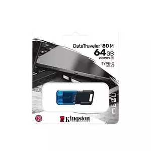 Flash Drive Kingston DataTraveler 80 M 64GB USB 3.2 Gen1 Type-C imagine