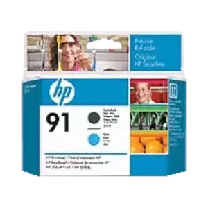 Cartus Inkjet HP 91 matte Black si Cyan C9460A imagine